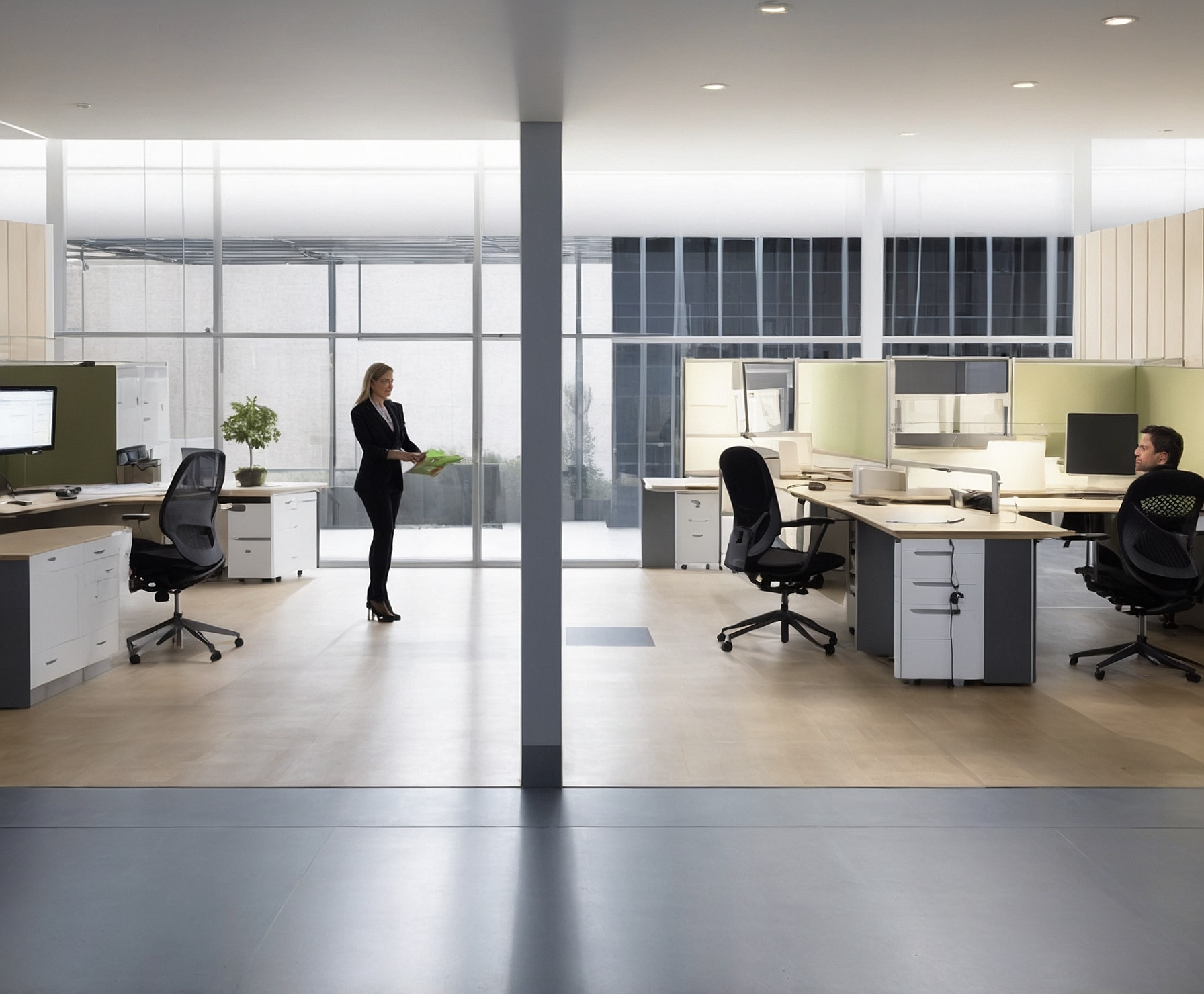 Infraestructura de recarga optimizada para empresas